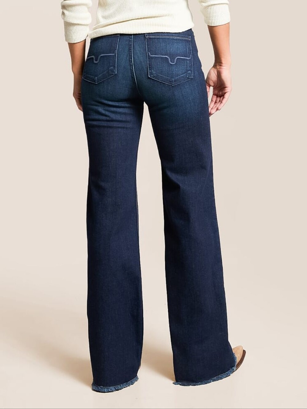 Kimes Ranch Olivia Dark Wash Wide Leg Jeans